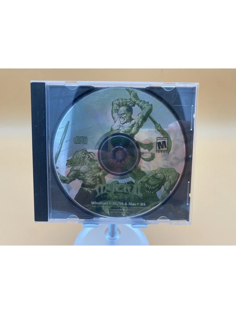 Myth II PC Video Game Pair - Soulblighter & Green Berets - 1998 & 2001